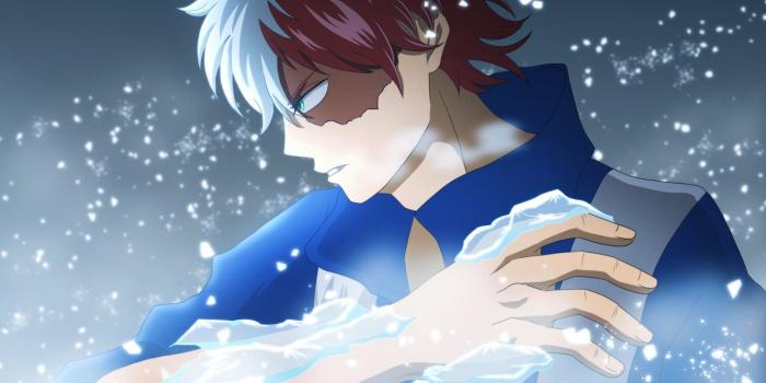1332x850 Wallpaper ice, My Hero Academia, Boku No Hero Academy, Todoroki