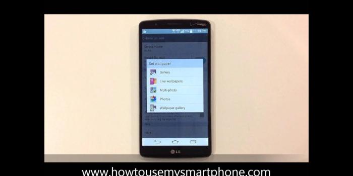 1280x720 How to Change Your Background Wallpaper - LG G3