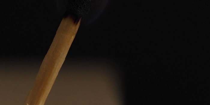 1350x2400 Download wallpaper 1350x2400 match, fire, sadness, dark background