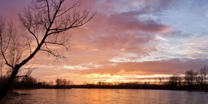 2160x1920 Peaceful Sunset Landscape lg phone Wallpapers HD 2160x1920