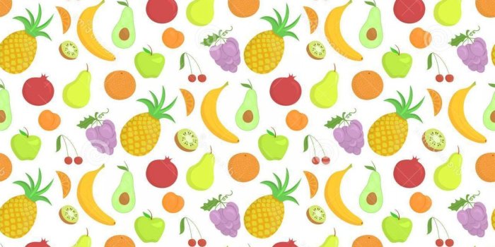 1560x1668 Stock Illustration Fruit Seamless Pattern Vector Background Great