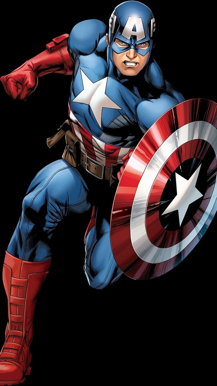 750x1334 Comics/Captain America (750x1334) Wallpaper ID: 619923