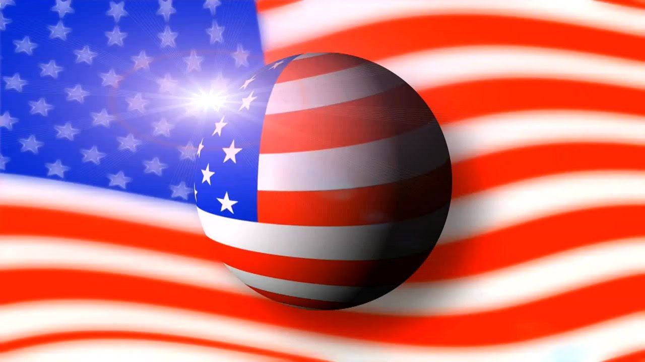 1280x720 American Flag 3D Live Wallpaper
