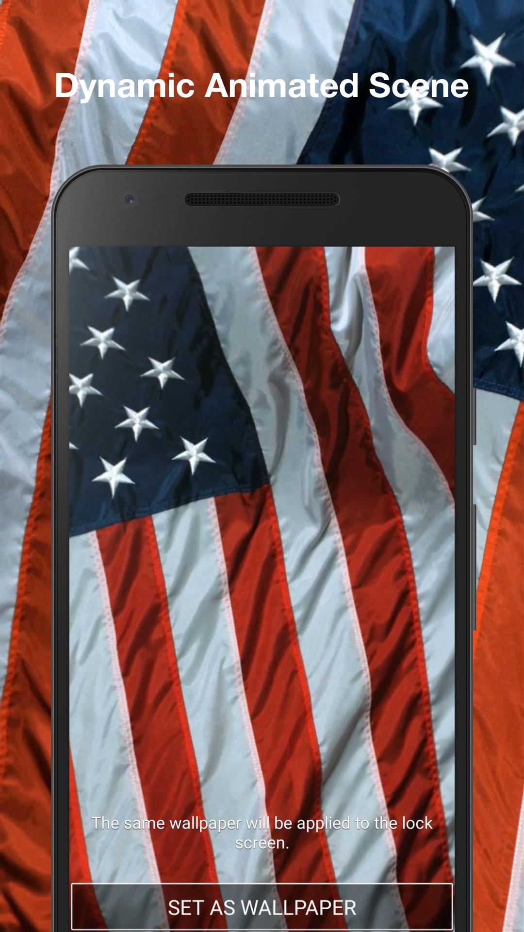1080x1920 3D American Flag Live Wallpaper for Android - APK Download