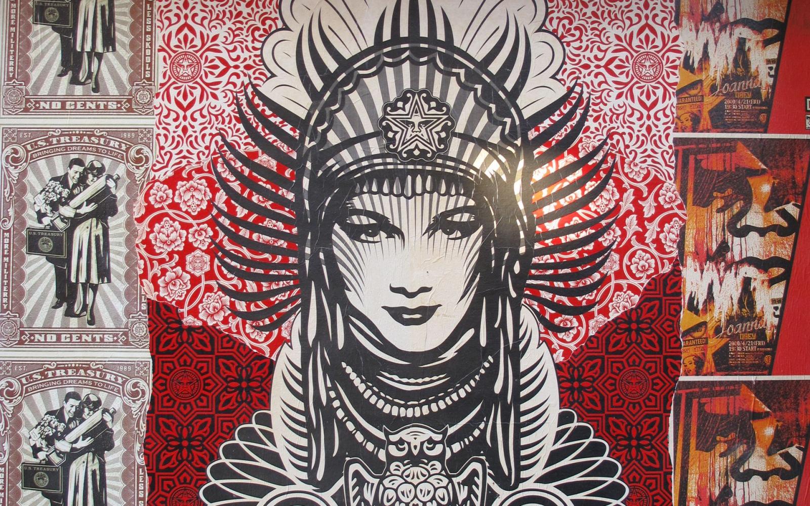 1920x1200 graffiti obey Shepard Fairey / 1920x1200 Wallpaper | Shepard Fairey