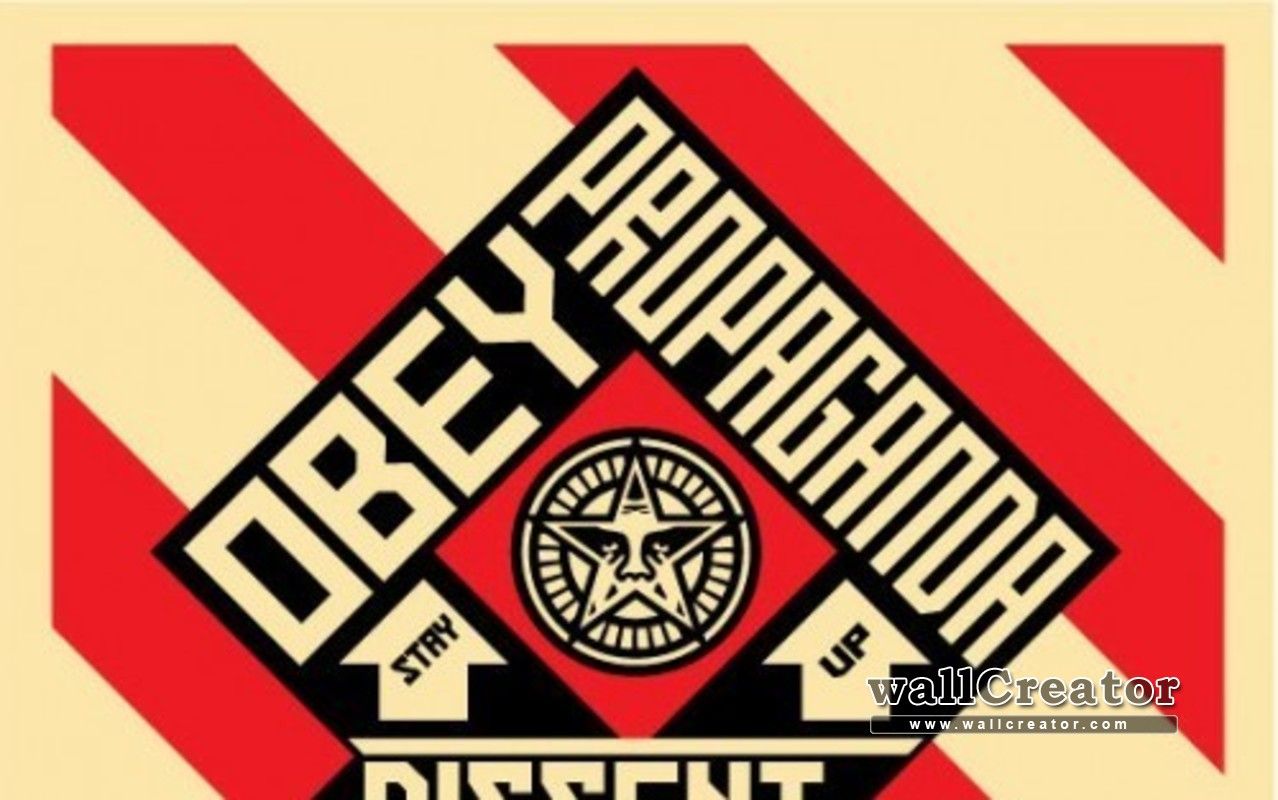 1278x800 Arts, Graffiti, Stencil, Street Art, Obey, Stencil Obey 1278x800