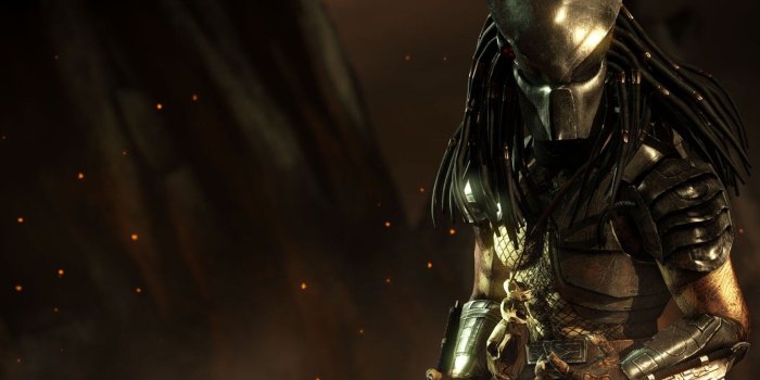1332x850 Wallpaper predator, mask, alien, dreadlocks, Predator, DLC, mask