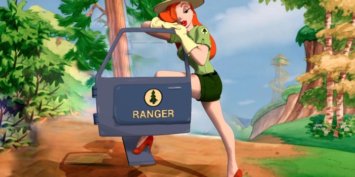 1920x1200 Boris Van der Beek - Roger Rabbit Park Ranger Zbrush Sculpt