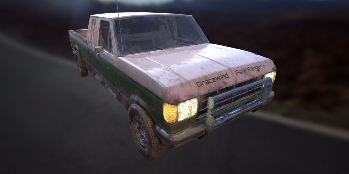 1920x1080 ArtStation - Gracewind Park Ranger Truck, Ryan Farrenkopf