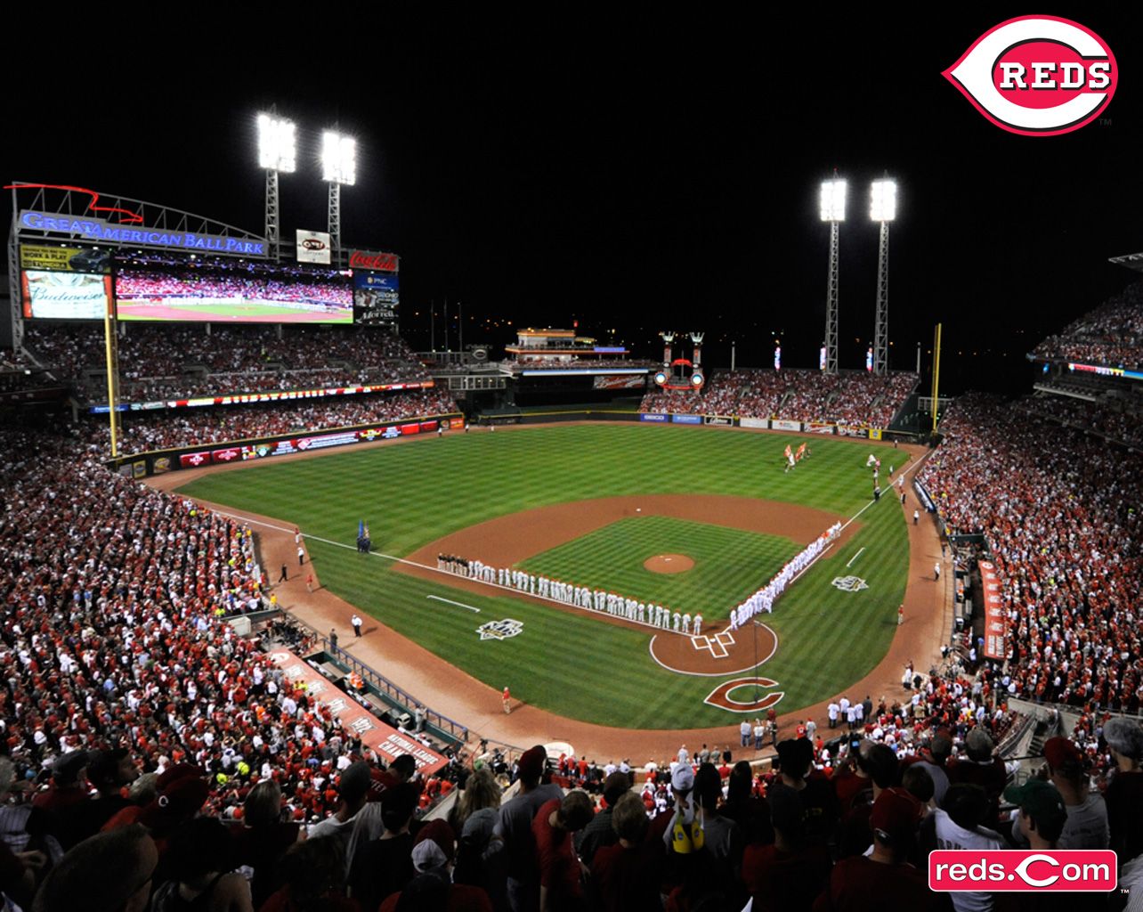 1284x1024 Desktop Wallpapers | Cincinnati Reds