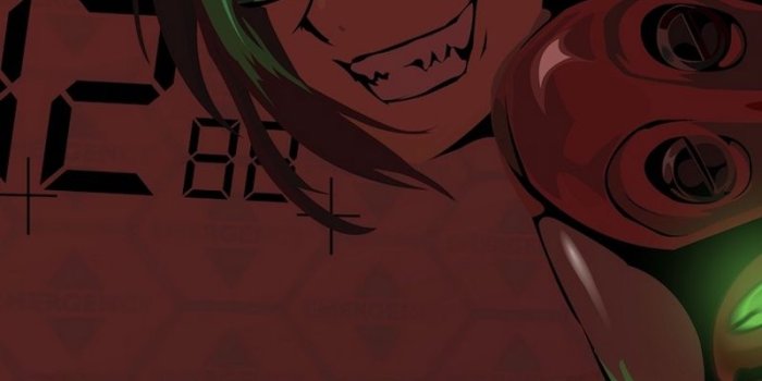 800x1420 Download wallpaper 800x1420 evil, smile, anime, glow, fear iphone se