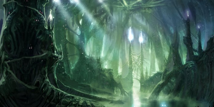 3282x2129 Fantasy Forest Wallpapers