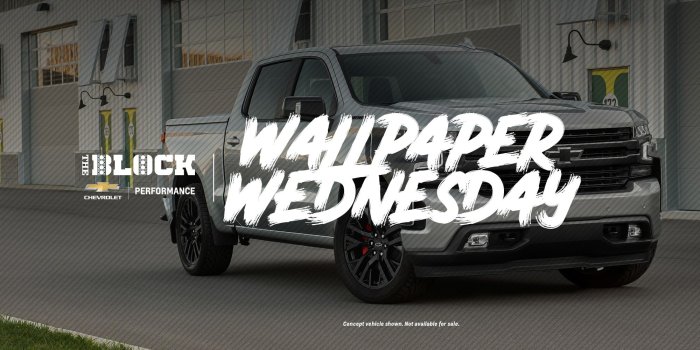 2400x1000 Wallpaper Wednesday: 2019 Silverado LTZ Concept