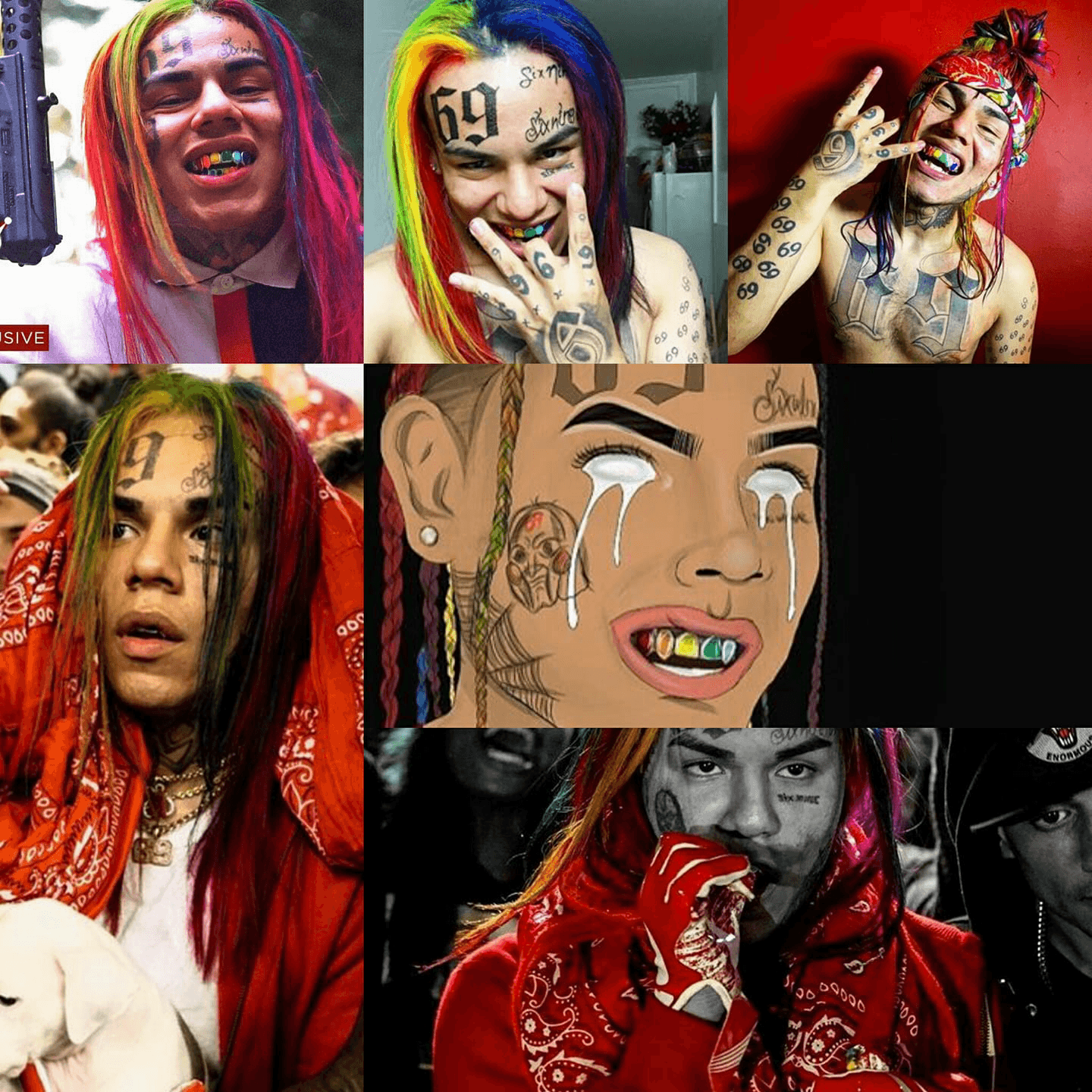 1440x1440 tekashi69 | Tekashi69 | Wallpaper, Top free, Rap