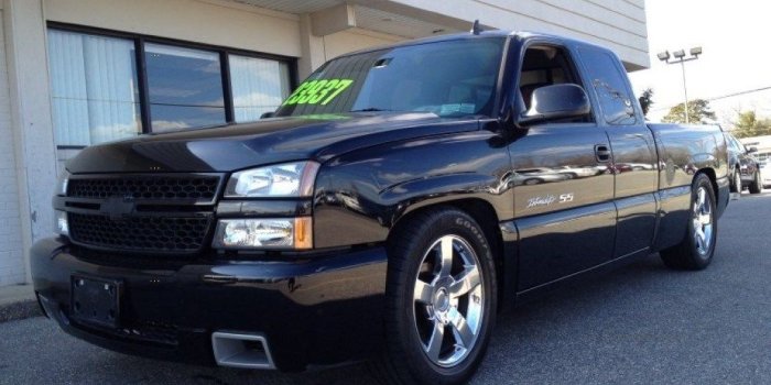 1024x768 2006 Black Chevrolet Silverado 1500 Intimidator Ss 79200601