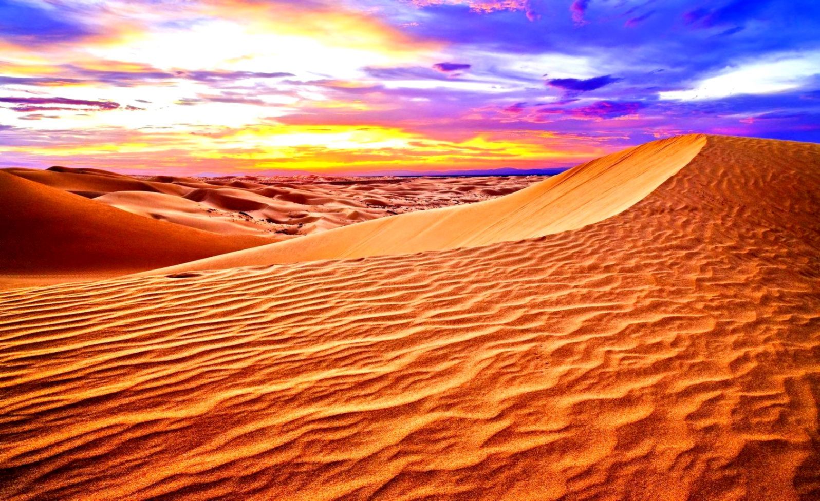 1596x976 Desert Landscape Wallpaper Hd | Wallpapers Arena