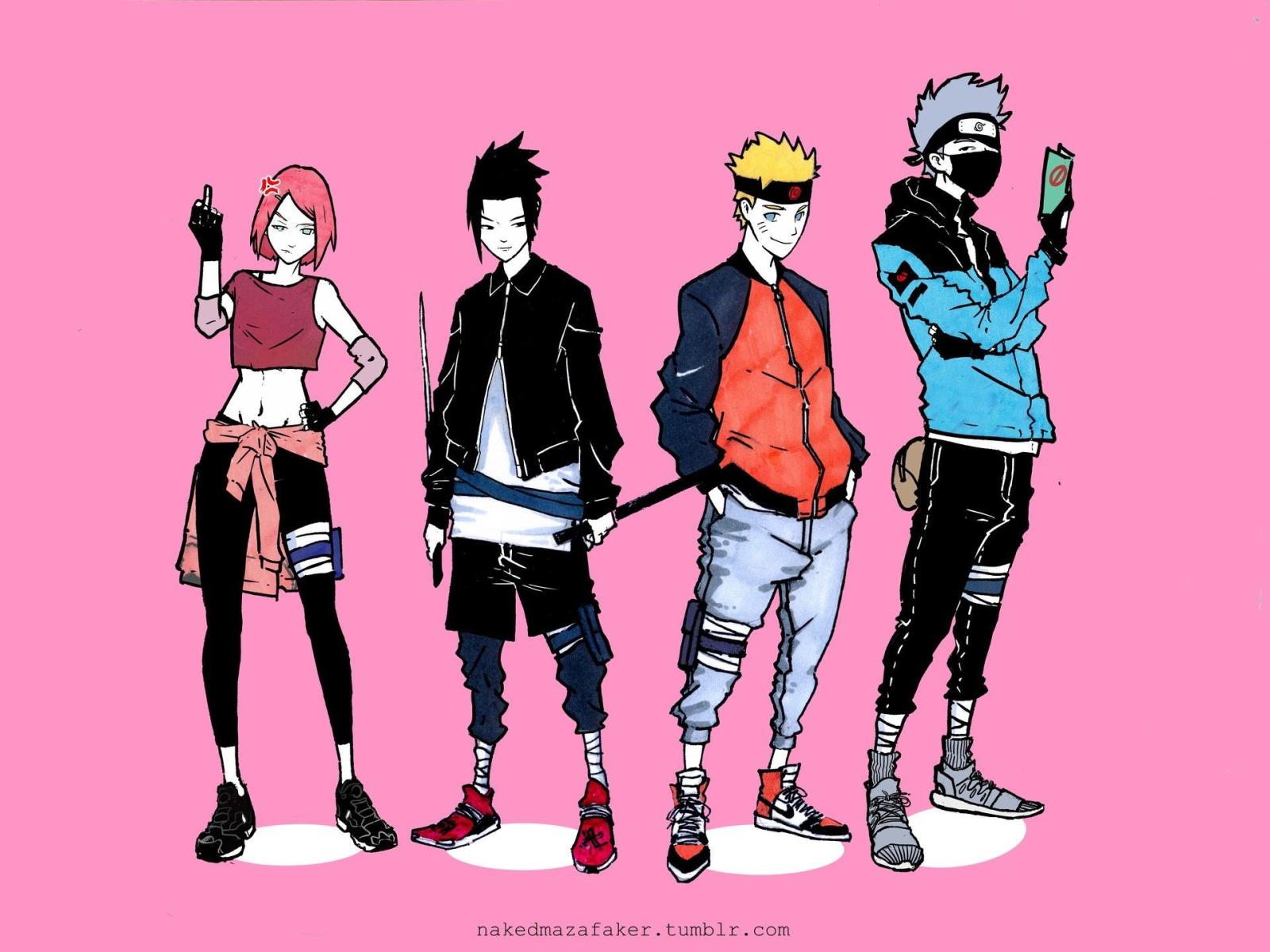 1920x1440 Naruto Supreme Nike Wallpapers - Top Free Naruto Supreme Nike