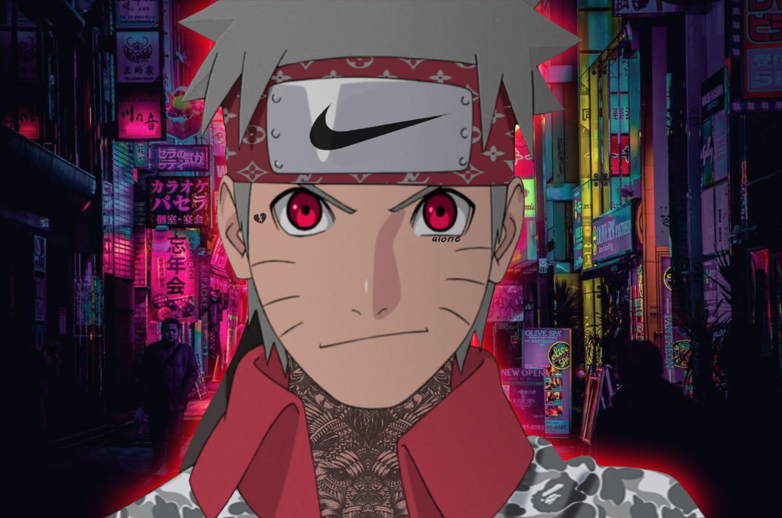 1898x1258 yung flexer. | Hypebeast | Naruto supreme, Naruto wallpaper, Naruto