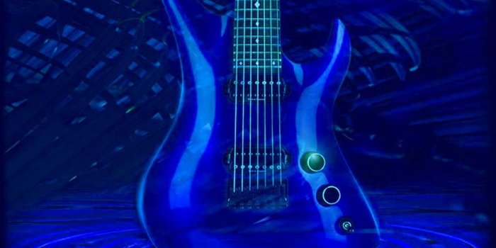 1024x768 45+ Blue Electric Guitar Wallpapers - Download at WallpaperBro