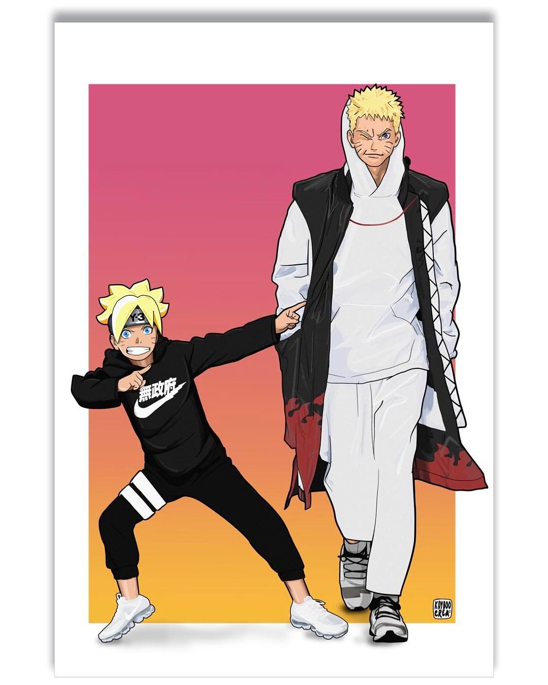 1080x1350 est aujourd'hui que débute la série animée #Boruto au Japon