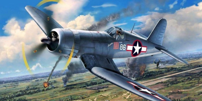 1280x719 FULL VIDEO BUILD REVELL F4U-1D CORSAIR