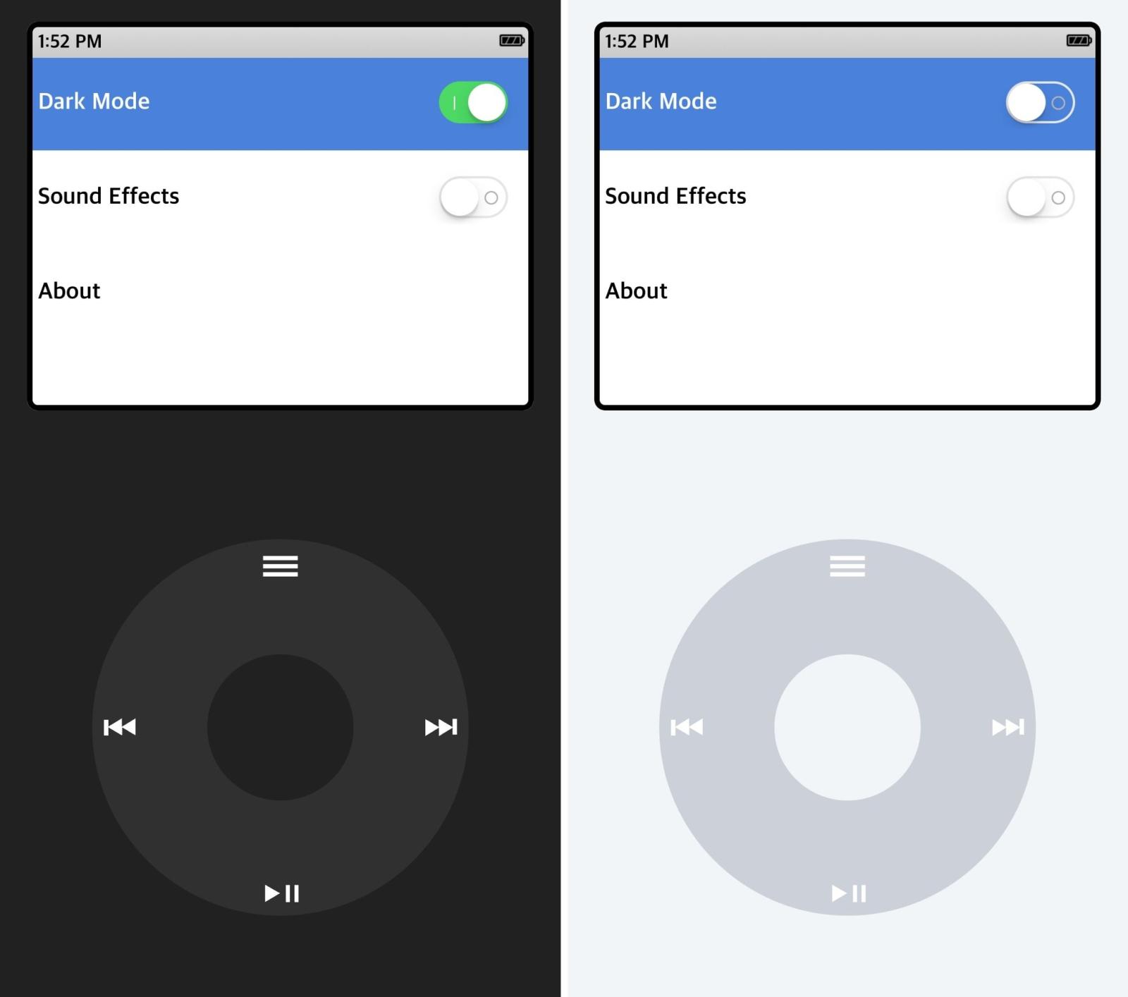 2048x1810 ClassicPlayer turns your iPhone into an iPod Classic