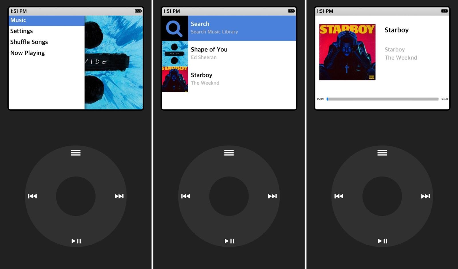 2048x1205 ClassicPlayer turns your iPhone into an iPod Classic