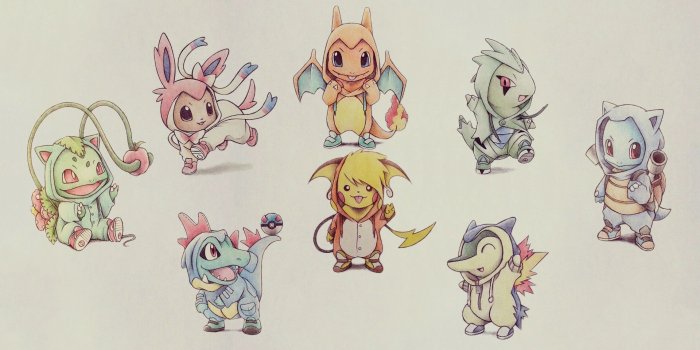 1920x1080 The little ones in disguise : pokemon