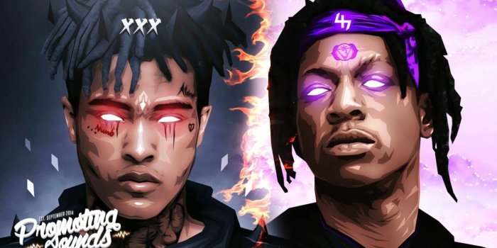 1280x720 XXXTENTACION vs Joey Bada$$ - Kings Dead