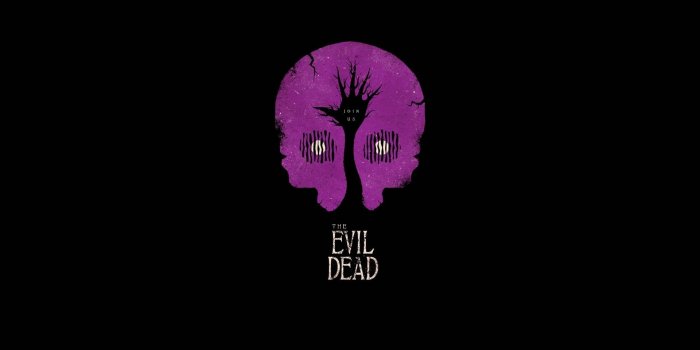 1920x1080 HD wallpaper: simple, Evil Dead, artwork, black, minimalism, movies
