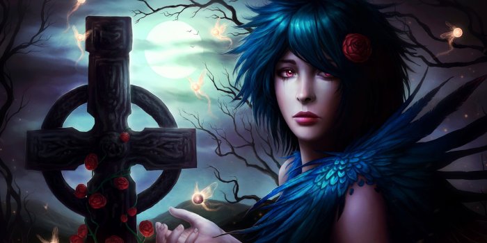 2560x1600 Rest In Peace Wallpaper - Gothic Girl Wallpaper 4k (#1276556) - HD
