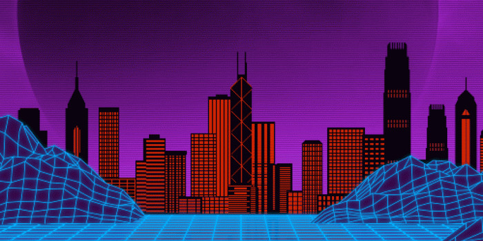 1125x2436 Download 1125x2436 Retro Wave Landscape, Hills Wallpapers for iPhone