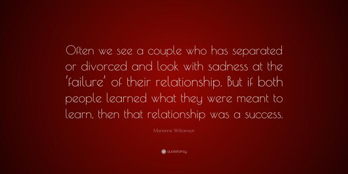 3840x2160 Marianne Williamson Quote: “Often we see a couple who has separated