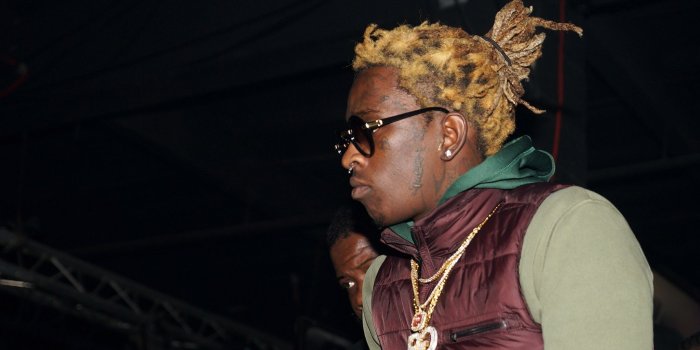 2048x1152 Download wallpaper 2048x1152 young thug, rapper, celebrity, face