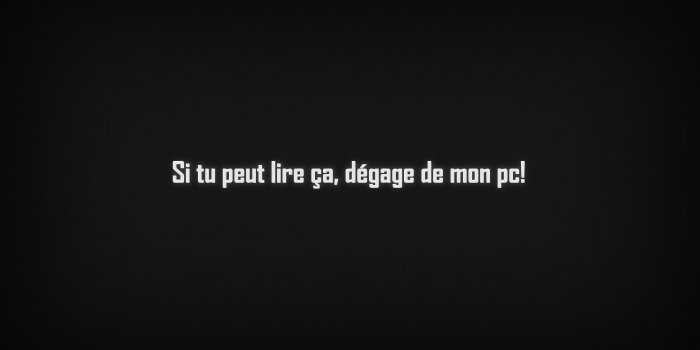 1920x1080 simple, Text, French, Humor, Dark, Logo Wallpapers HD / Desktop and