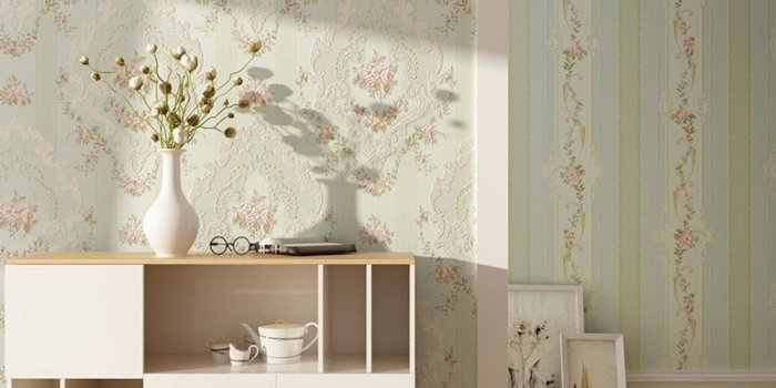 1001x1001 French garden wallpapers/ sweet little flower wallpaper/ pink non