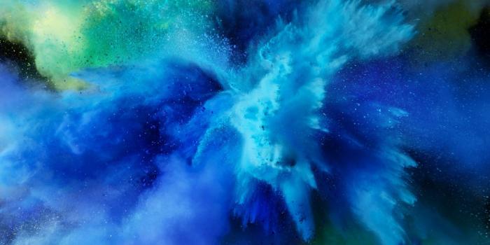 1440x2560 Cyan Color Burst ❤ 4K HD Desktop Wallpaper for • Wide & Ultra