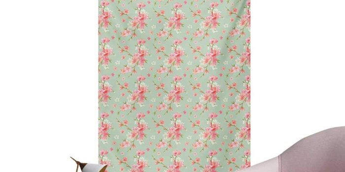 1000x1000 Amazon.com: Anzhutwelve Shabby Chic Photographic Wallpaper Retro