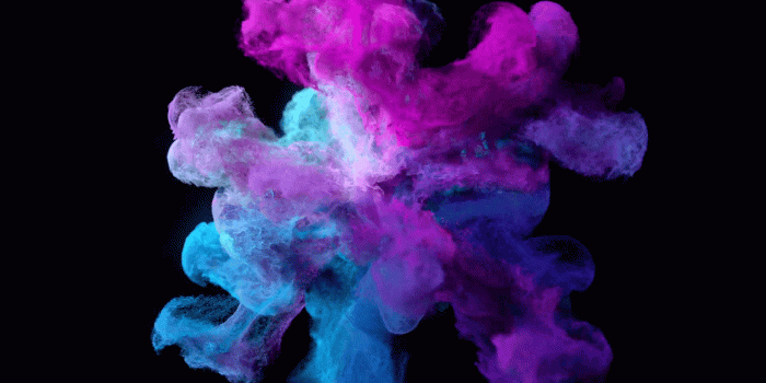 1920x1080 Color explosion on black 