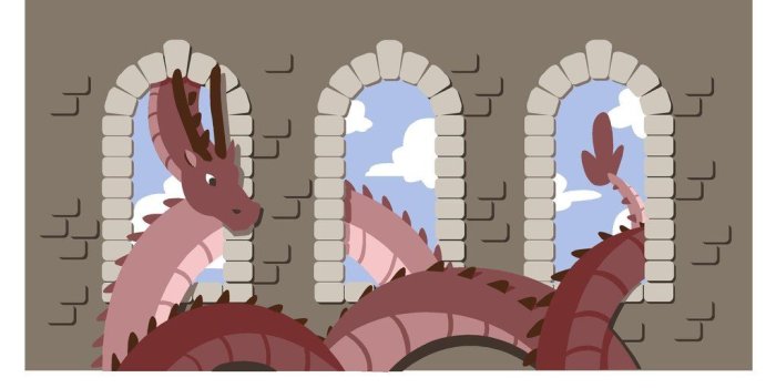 1024x1024 Slytherin' Serpent Wall Mural