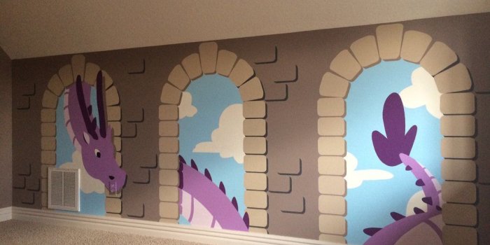 1024x768 Slytherin' Serpent Wall Mural