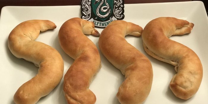 1200x900 Slytherin Snake Sausage Roll
