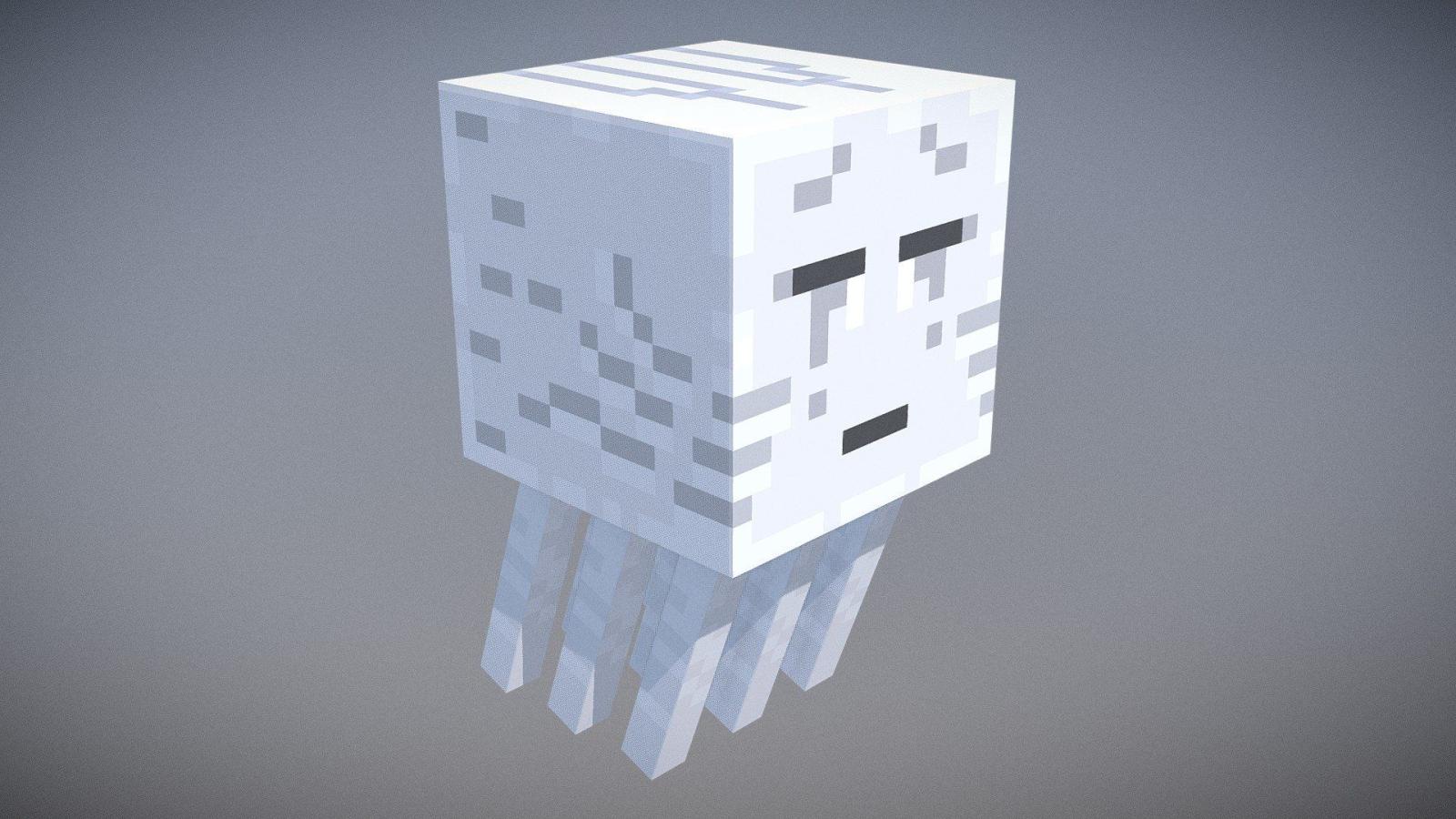 1920x1080 Minecraft - Ghast - Download Free 3D model by Julia Yanez