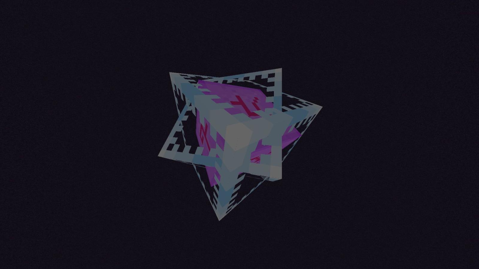 1920x1080 HD wallpaper: white cube illustration, Minecraft, Ghast, vector