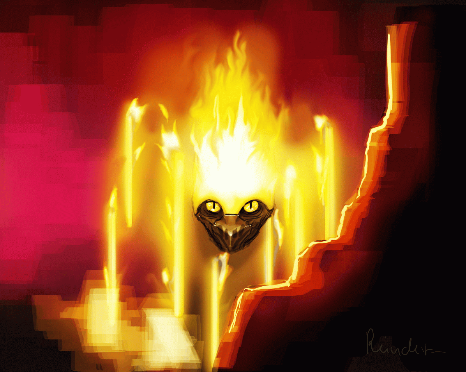 2560x2048 Minecraft Blaze Wallpapers