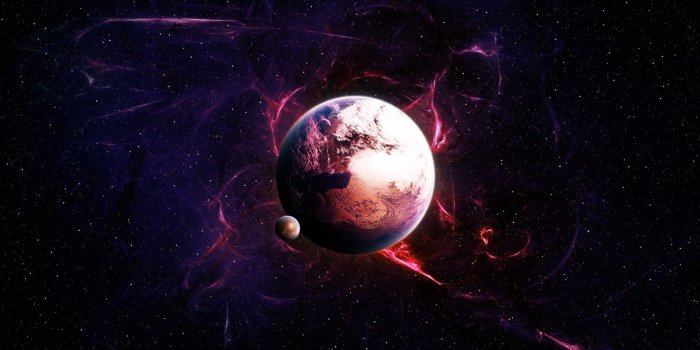 1920x1200 Planet And Moon - Phone wallpapers