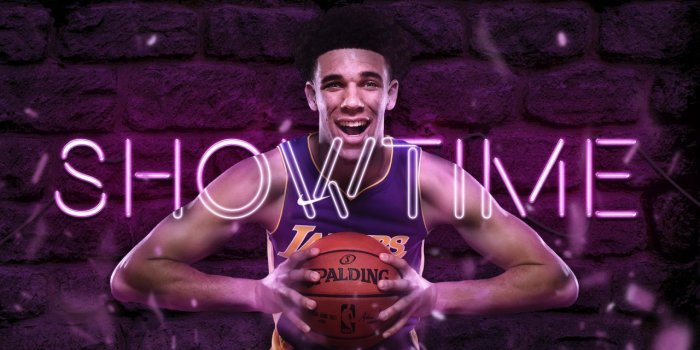 1280x720 Wallpaper Showtime, Basketball, NBA, Lonzo Ball, HD, Sports, #12248