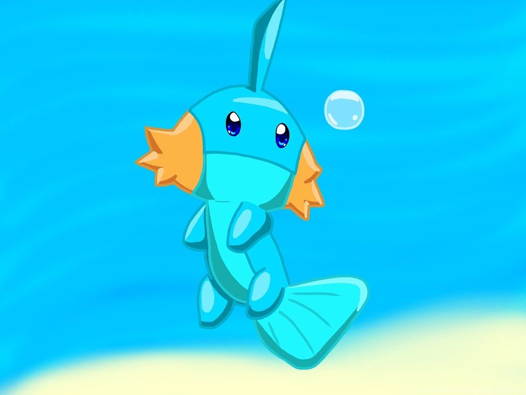 1024x768 Pokemon day3 Mudkip By RoxieDarkStar7 On DeviantArt Desktop Background