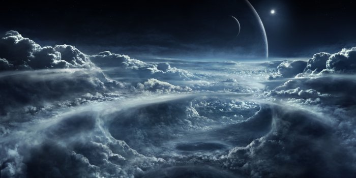 4096x2304 4K Space and Clouds Wallpaper | 4K Wallpaper - Ultra HD 4K