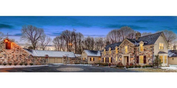 1024x768 30 Acre Chester County Estate Features Restored Stone Barn | West